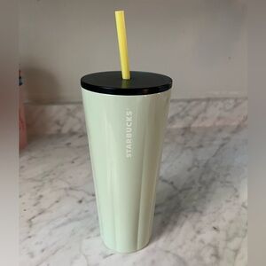 Starbucks Mint Green Tumbler with Dark Green Lid